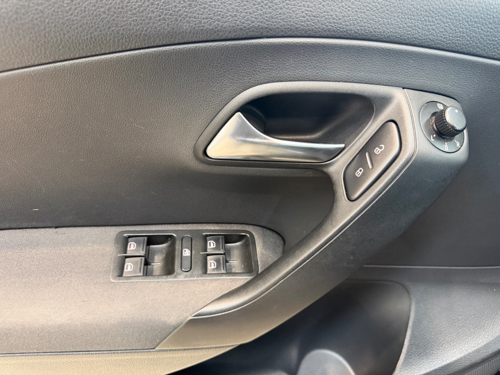 Sort VW Polo fra 2010