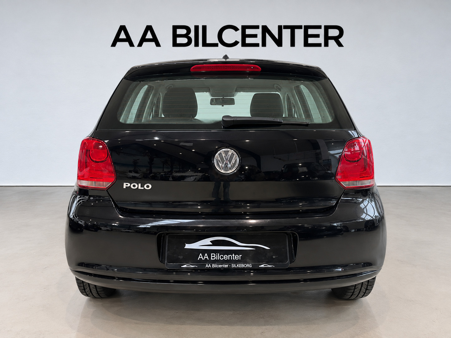 Sort VW Polo fra 2010