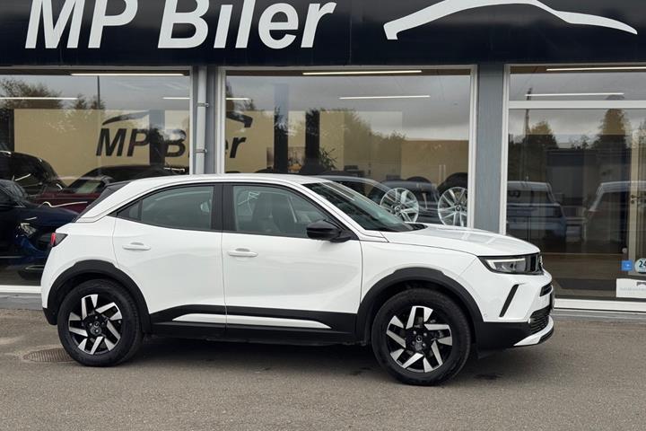 Hvid Opel Mokka-e fra 2024