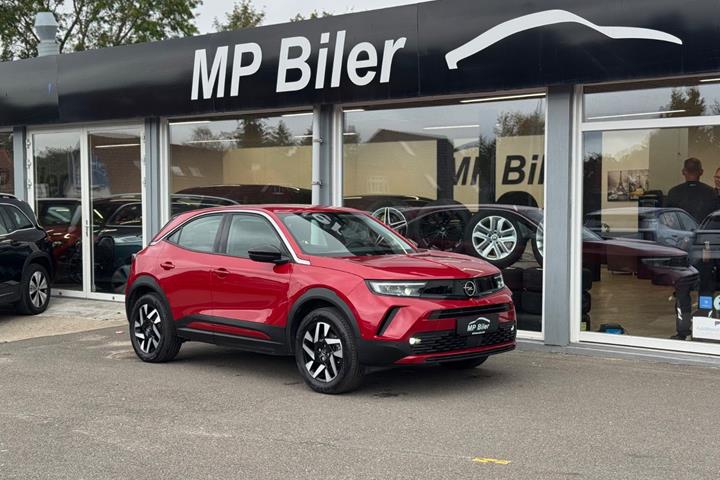 Rød Opel Mokka-e fra 2024