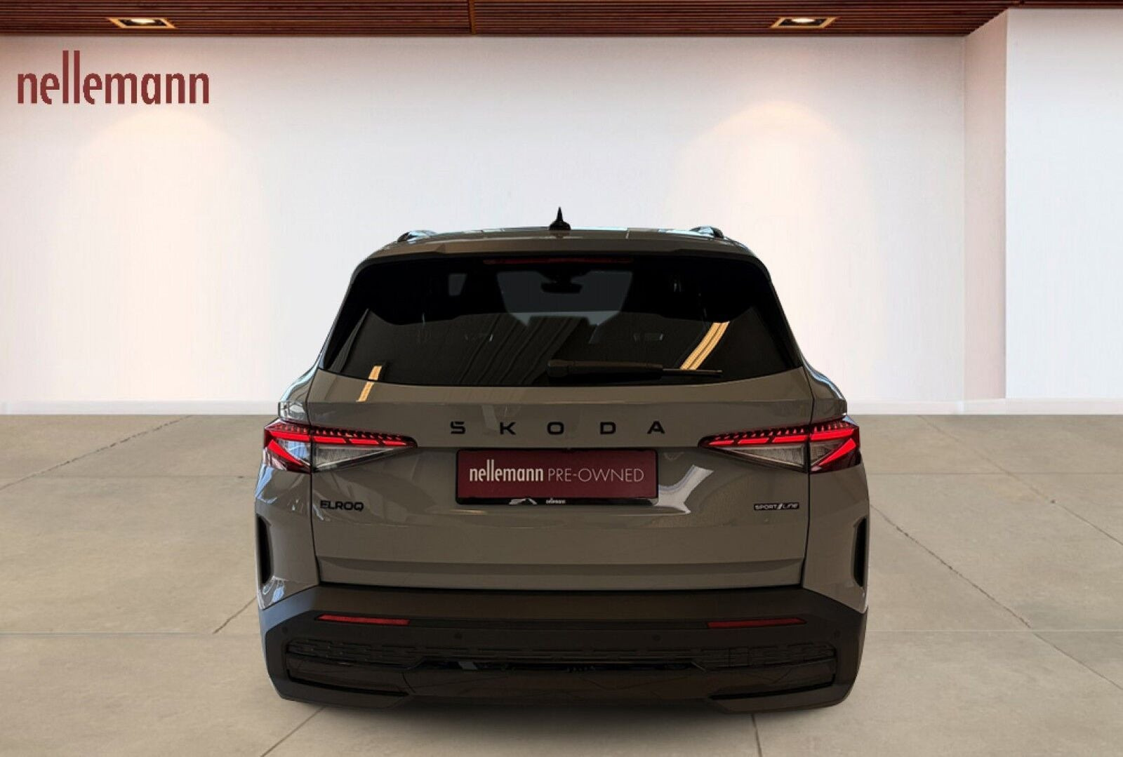 Grå Skoda Elroq fra 2025