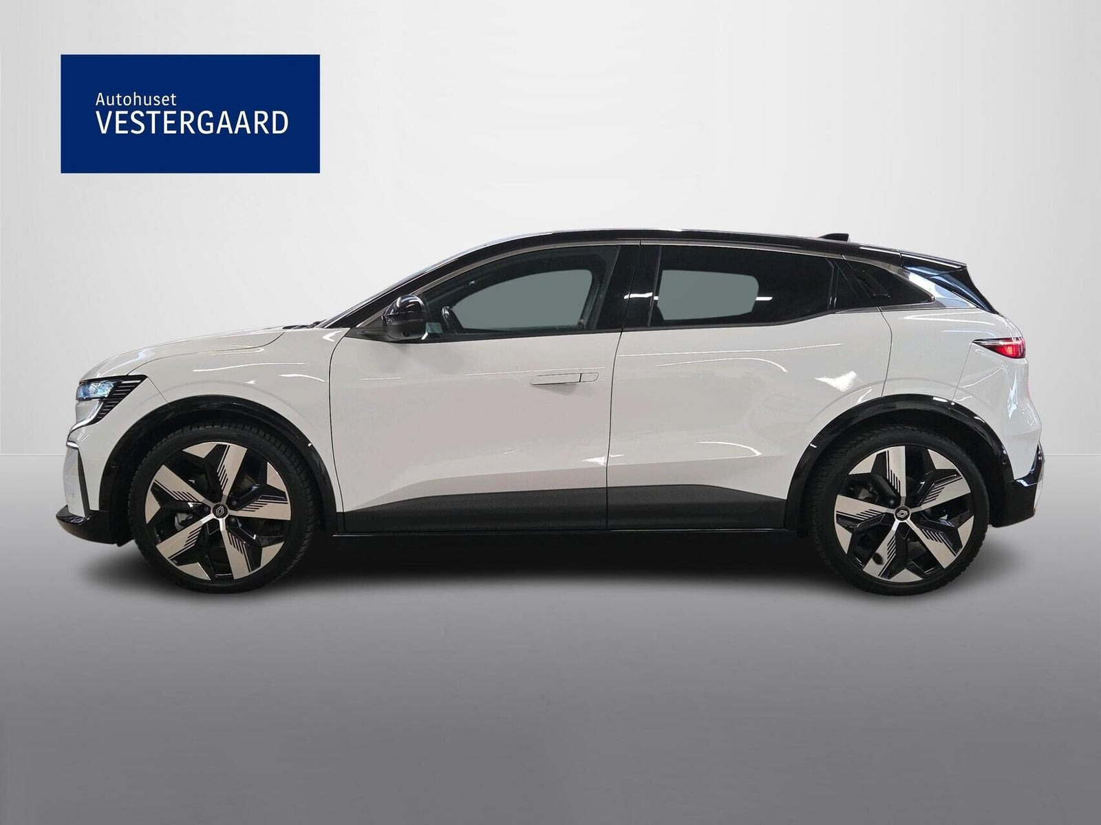 Hvid Renault Megane E-Tech fra 2023
