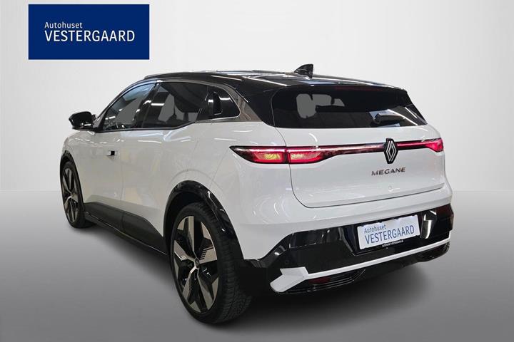 Hvid Renault Megane E-Tech fra 2023