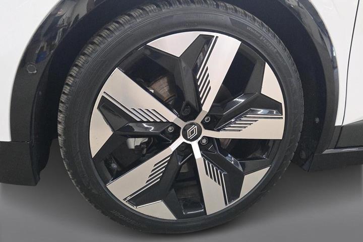 Hvid Renault Megane E-Tech fra 2023