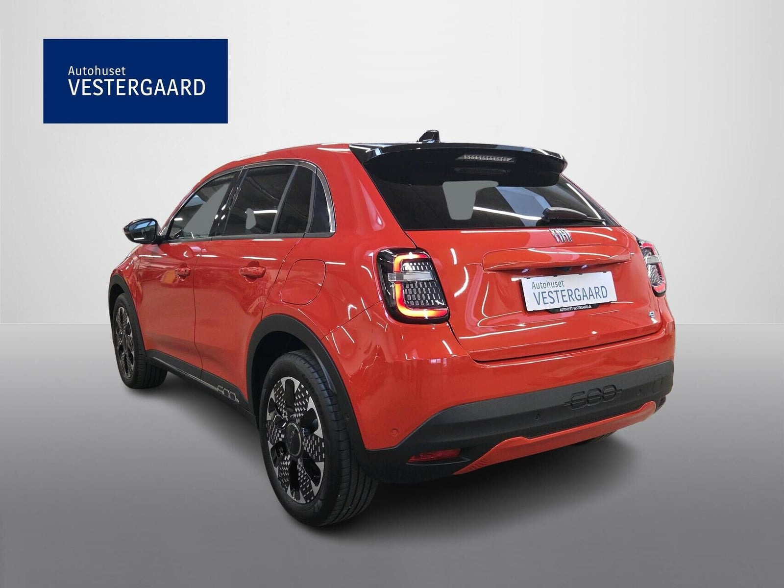 Orange Fiat 600e fra 2025