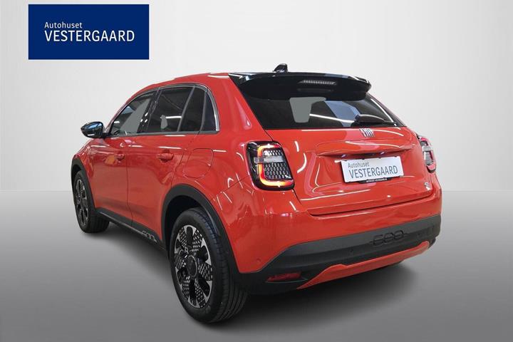 Orange Fiat 600e fra 2025