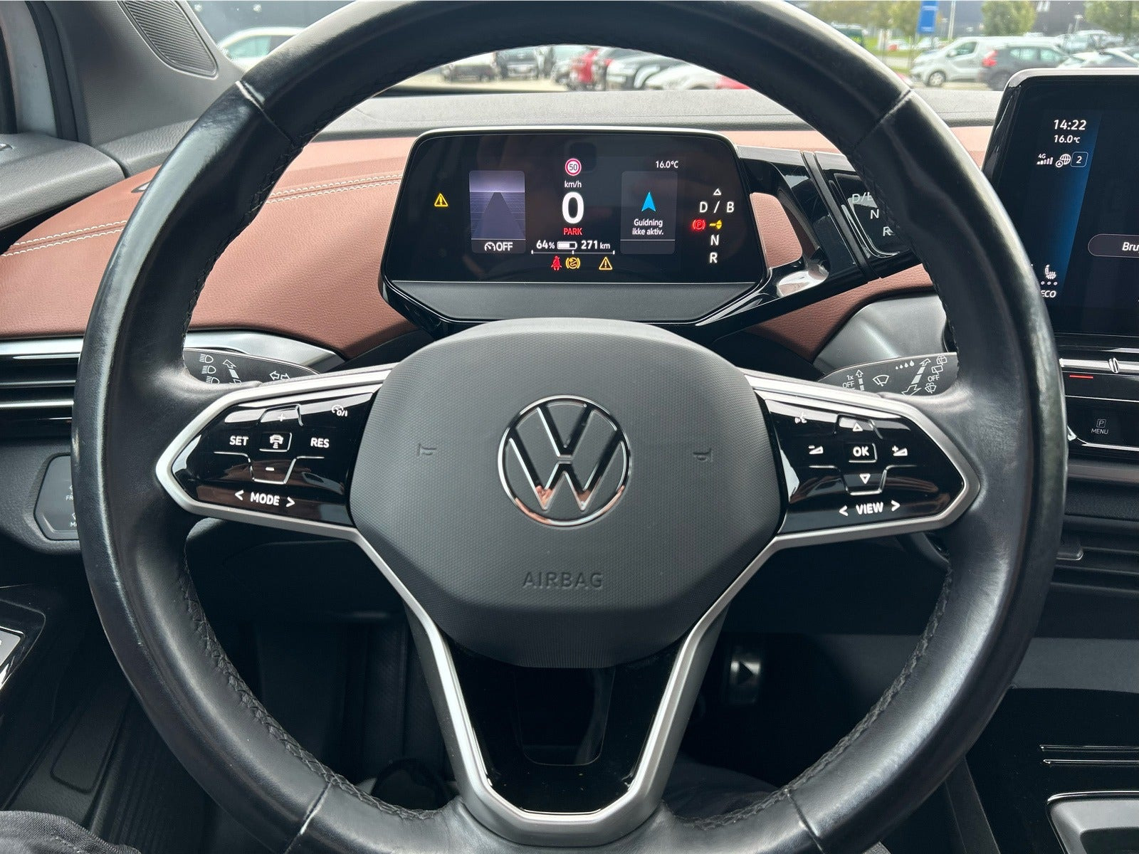 Sølv VW ID.4 fra 2021