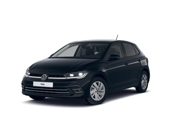 Sort VW Polo fra 2024