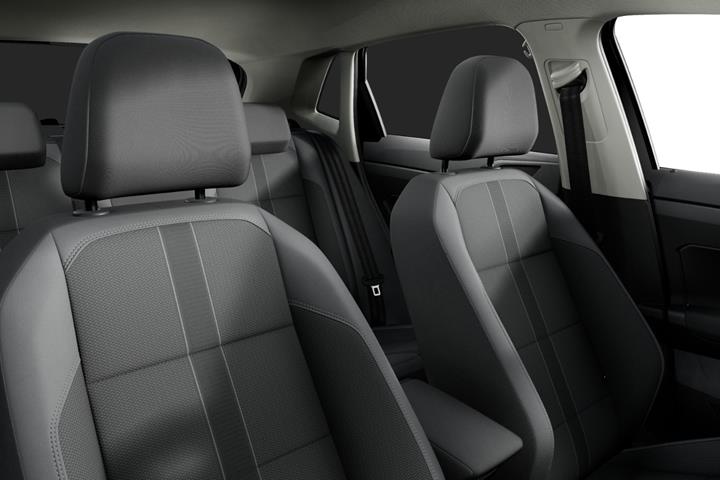 Sort VW Polo fra 2024