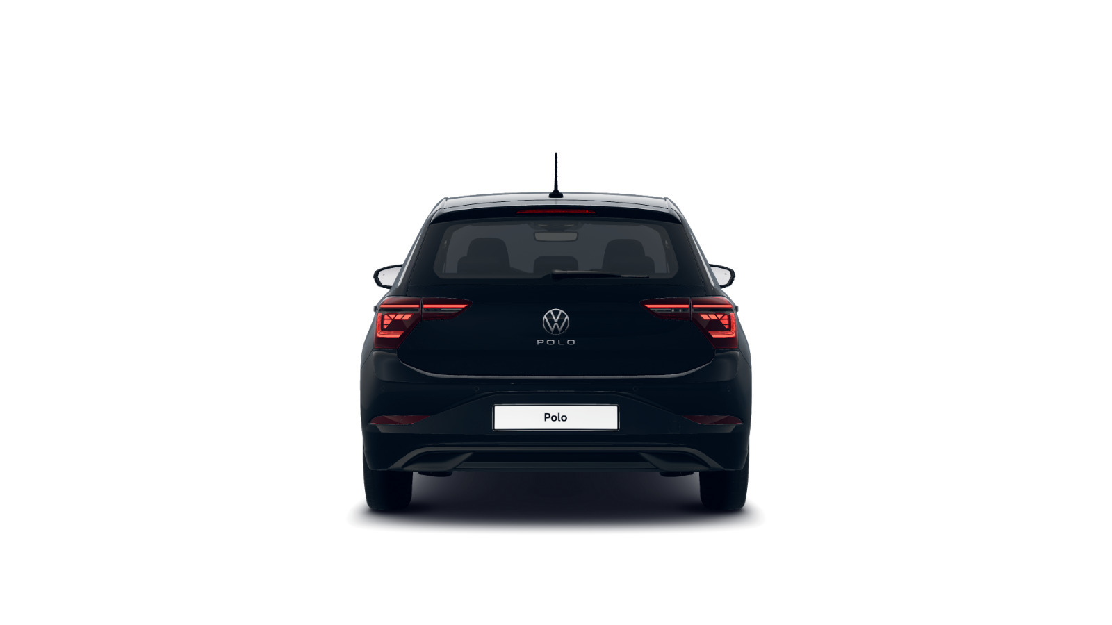 Sort VW Polo fra 2024