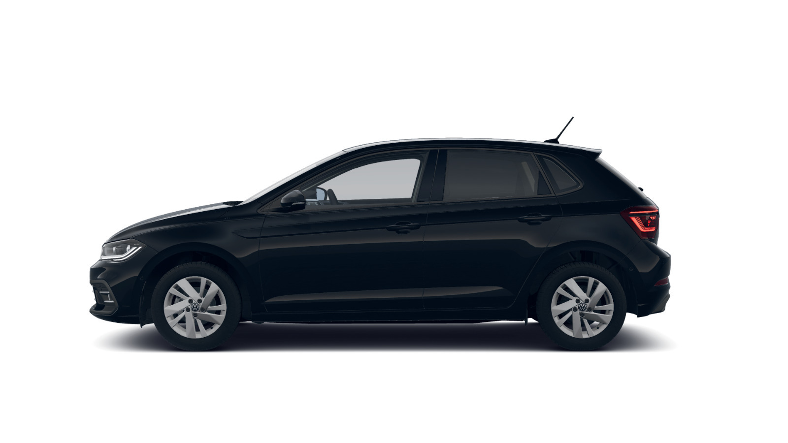 Sort VW Polo fra 2024