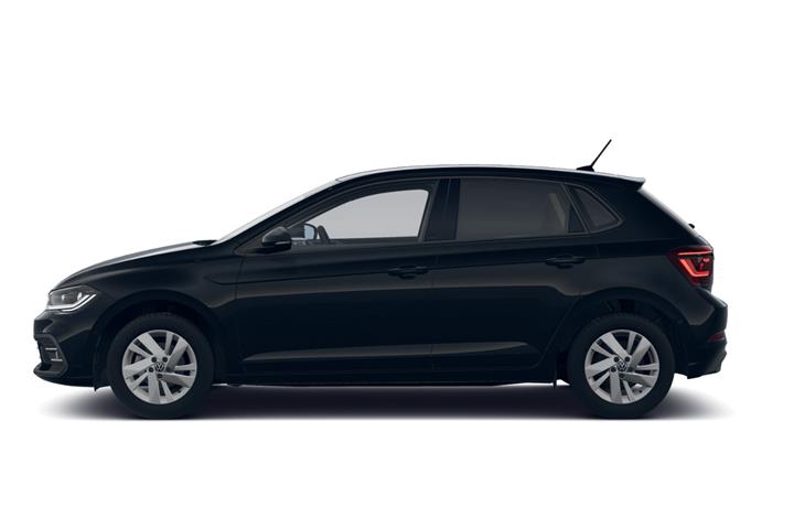 Sort VW Polo fra 2024