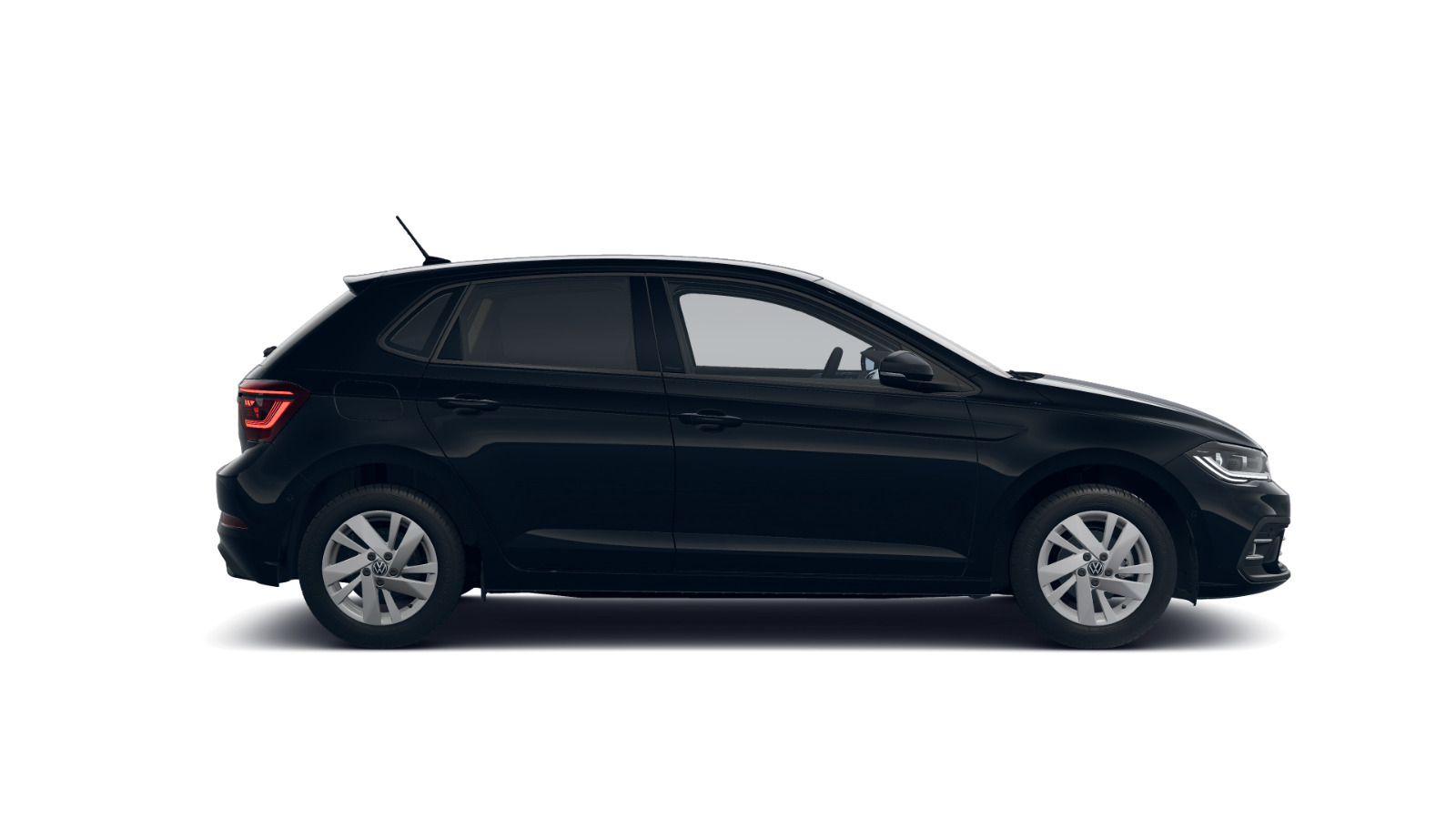 Sort VW Polo fra 2024