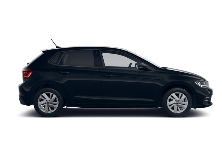 Sort VW Polo fra 2024