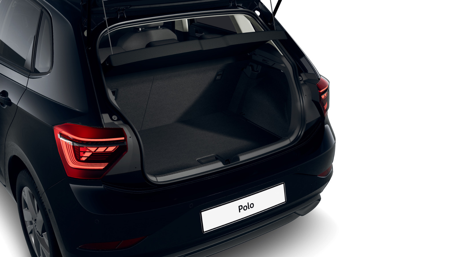 Sort VW Polo fra 2024