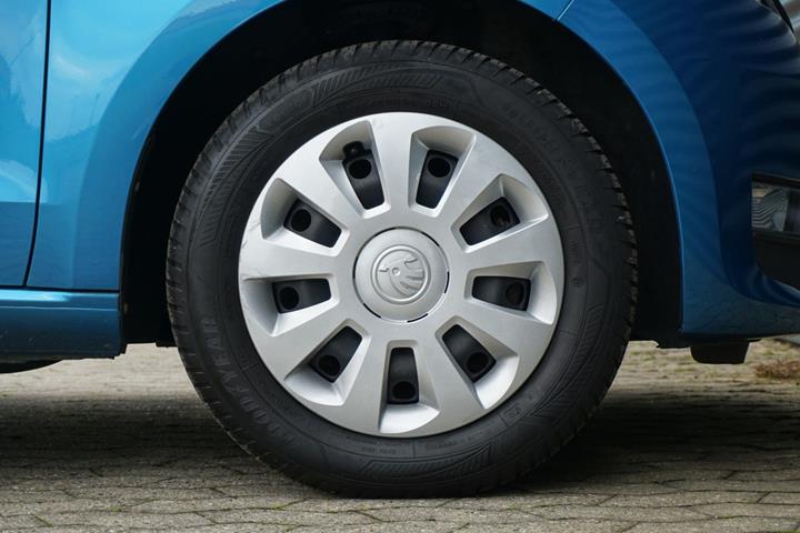 Blå Skoda Citigo fra 2019