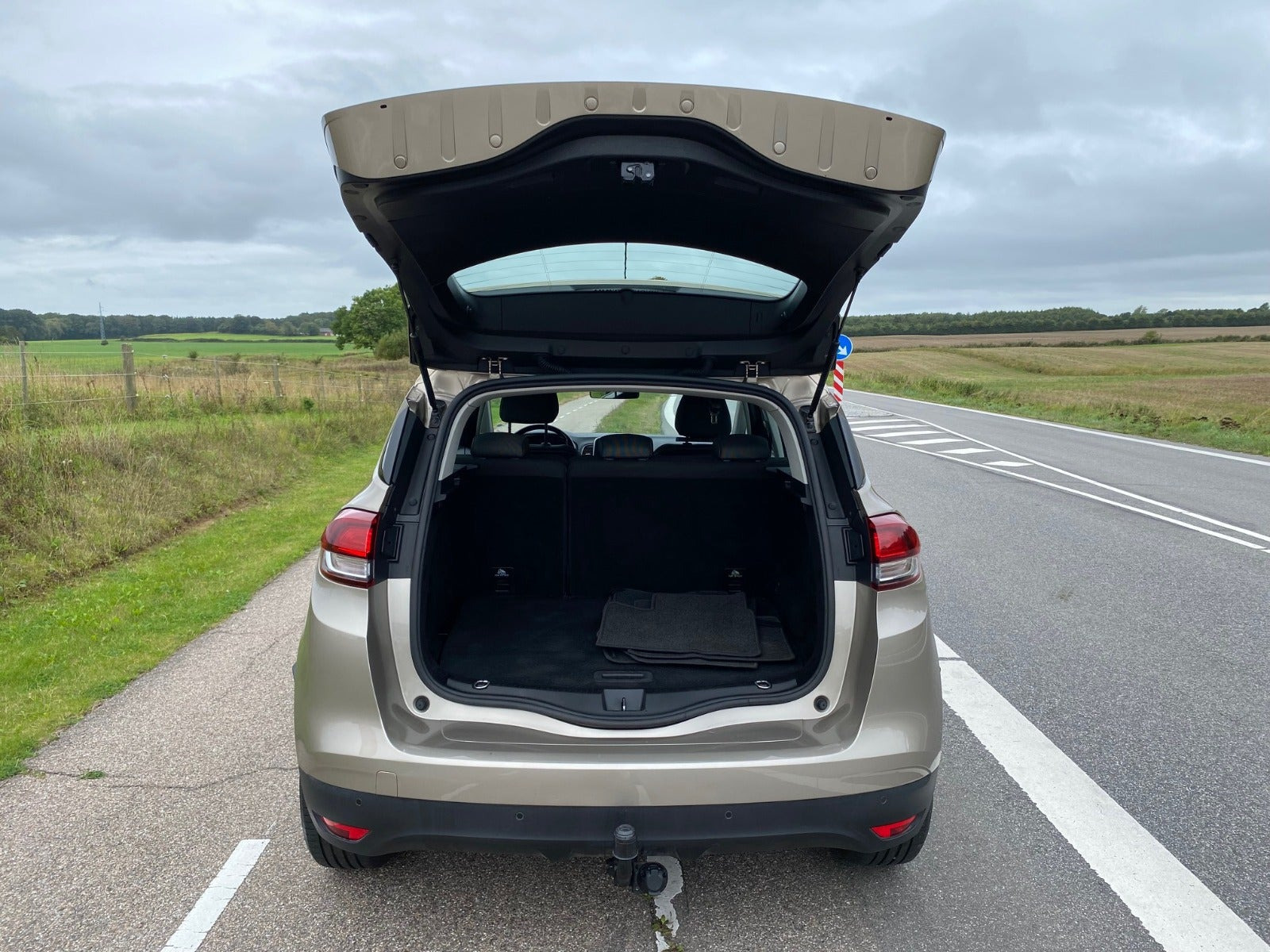 Beige Renault Scenic IV fra 2017