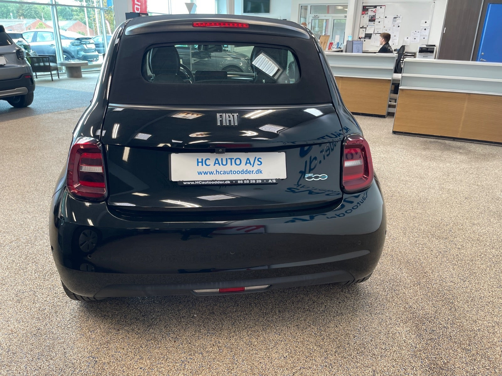 Sort Fiat 500e fra 2023