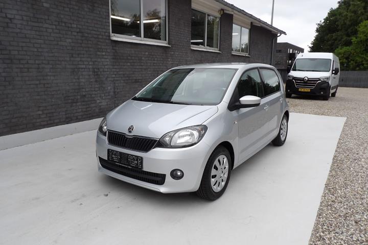 Sølv Skoda Citigo fra 2014