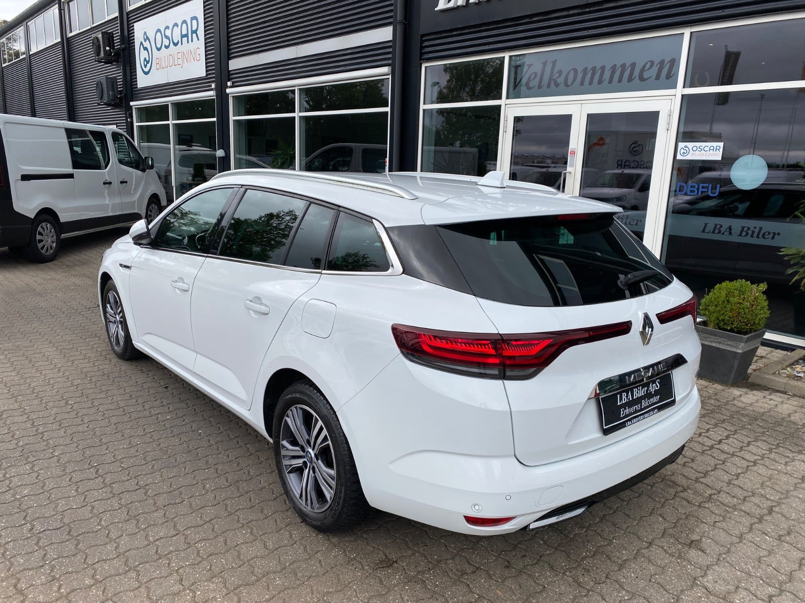 Hvid Renault Megane IV fra 2021
