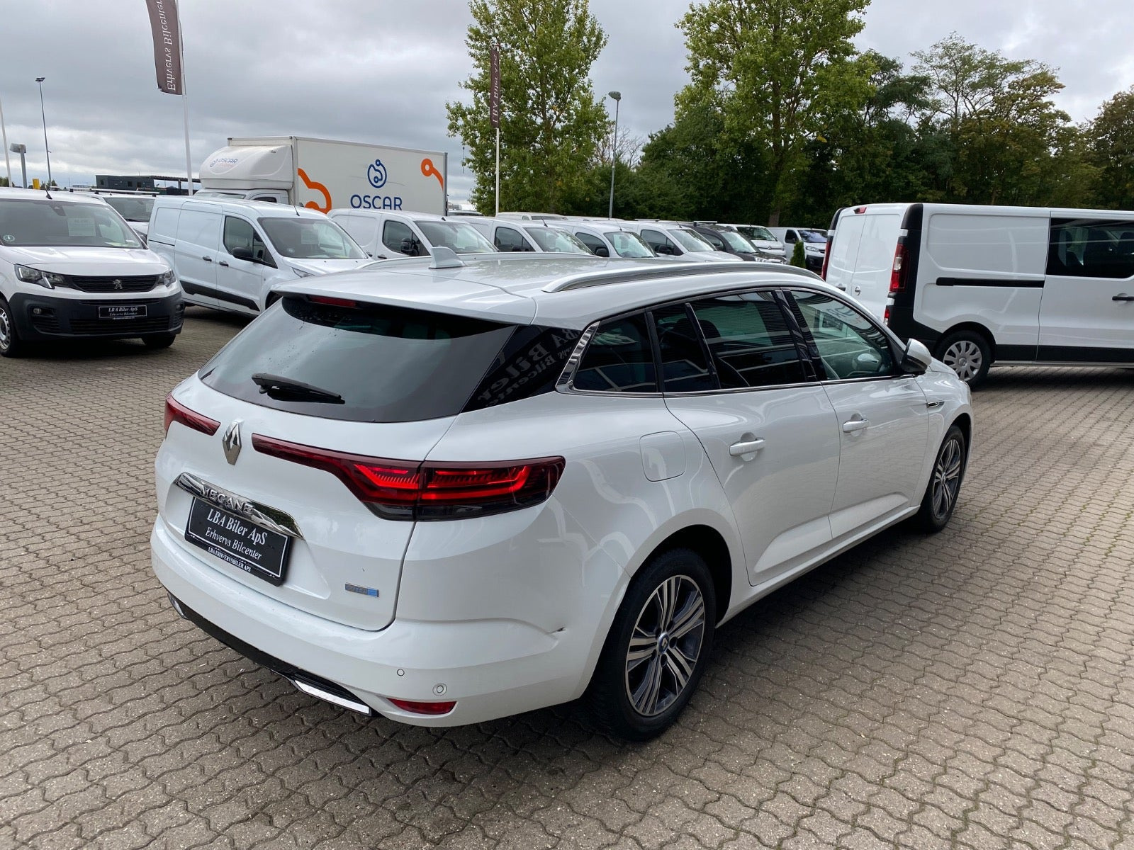 Hvid Renault Megane IV fra 2021