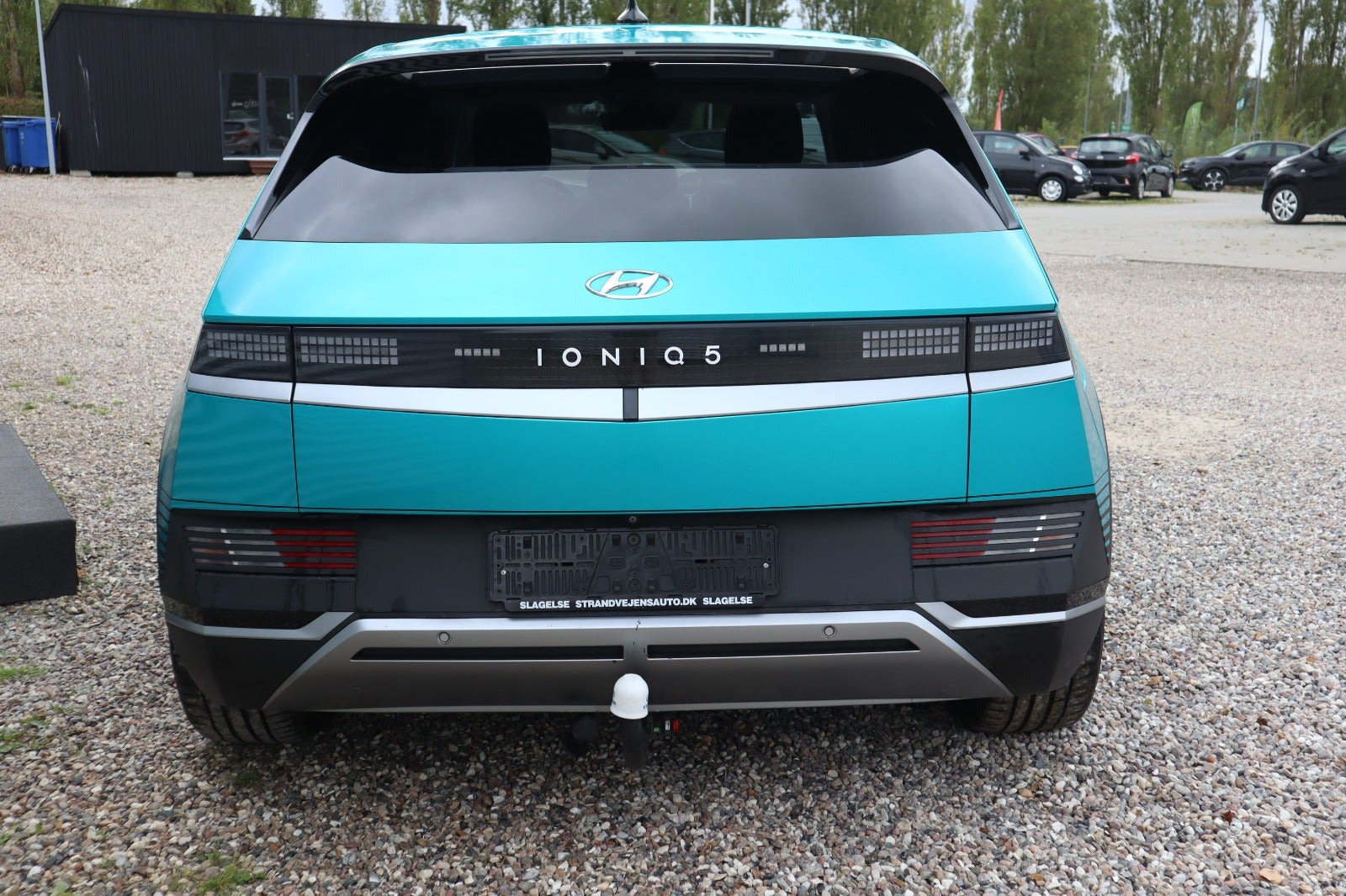 Blå Hyundai Ioniq 5 fra 2022