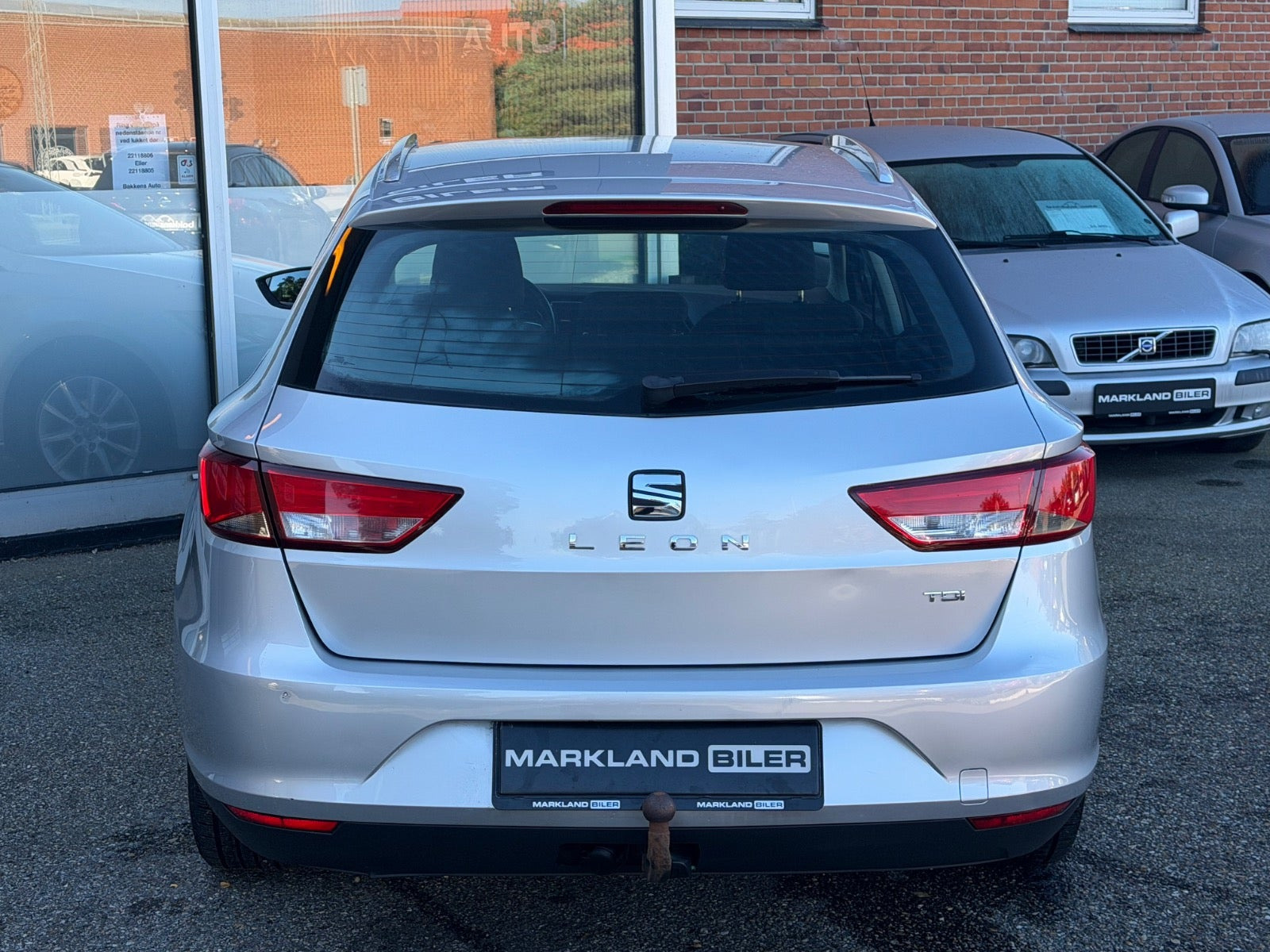 Sølv Seat Leon fra 2015
