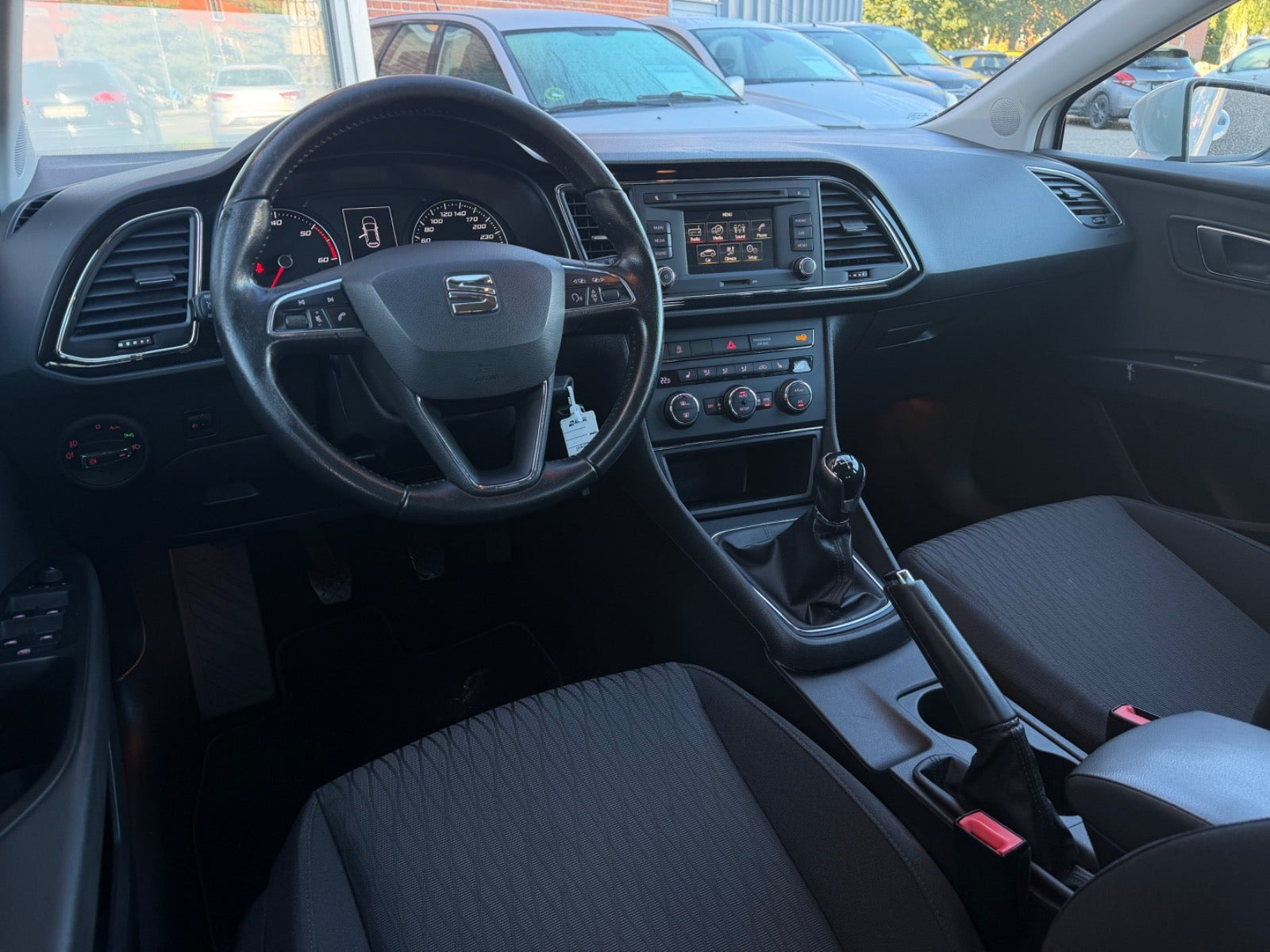Sølv Seat Leon fra 2015