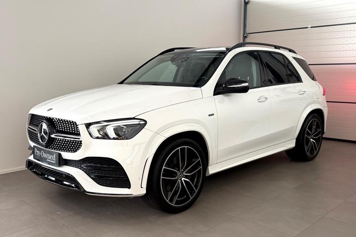 Hvid Mercedes GLE350 de fra 2021