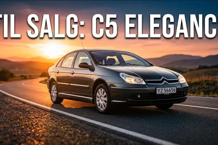 Grå Citroën C5 fra 2008