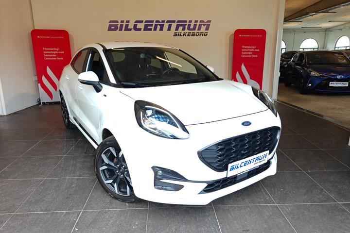 Hvid Ford Puma fra 2020