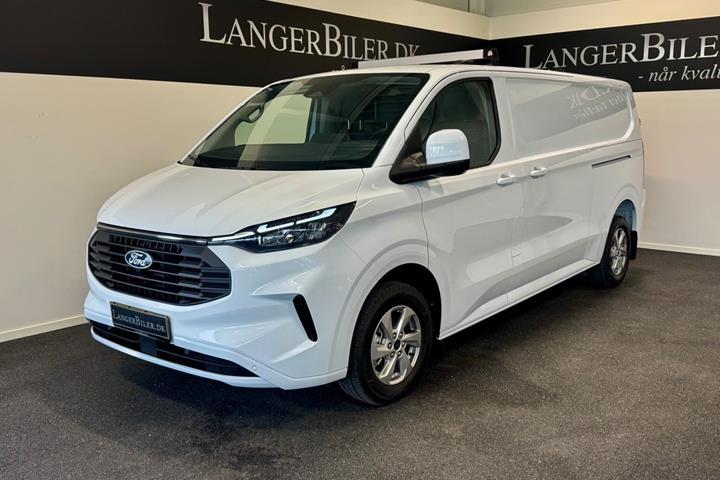 Hvid Ford Transit Custom 320 L2 fra 2026