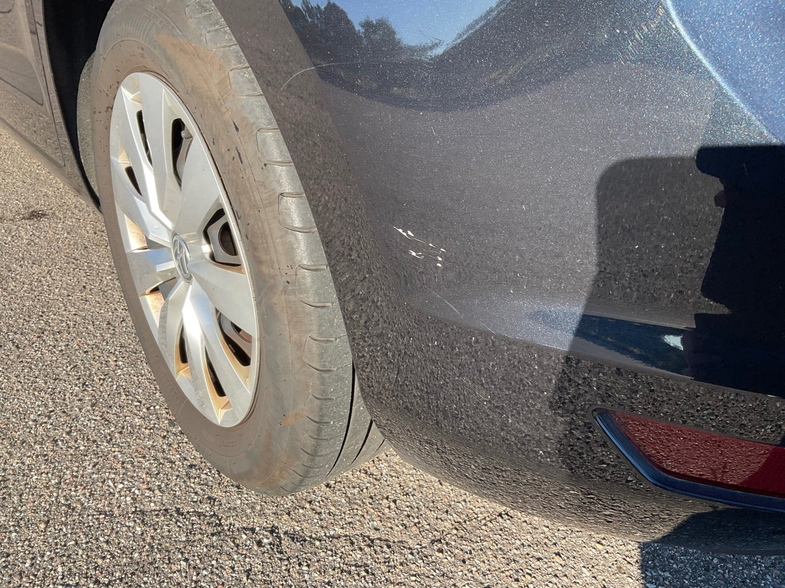 Sort VW Touran fra 2018