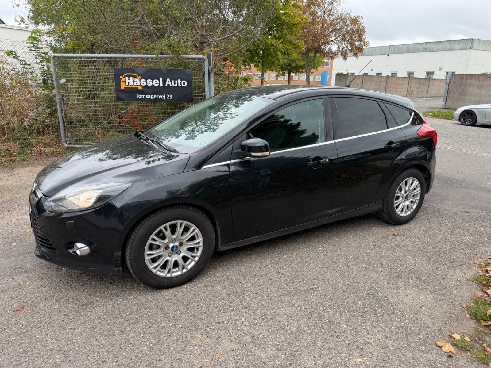 Grøn Ford Focus fra 2011