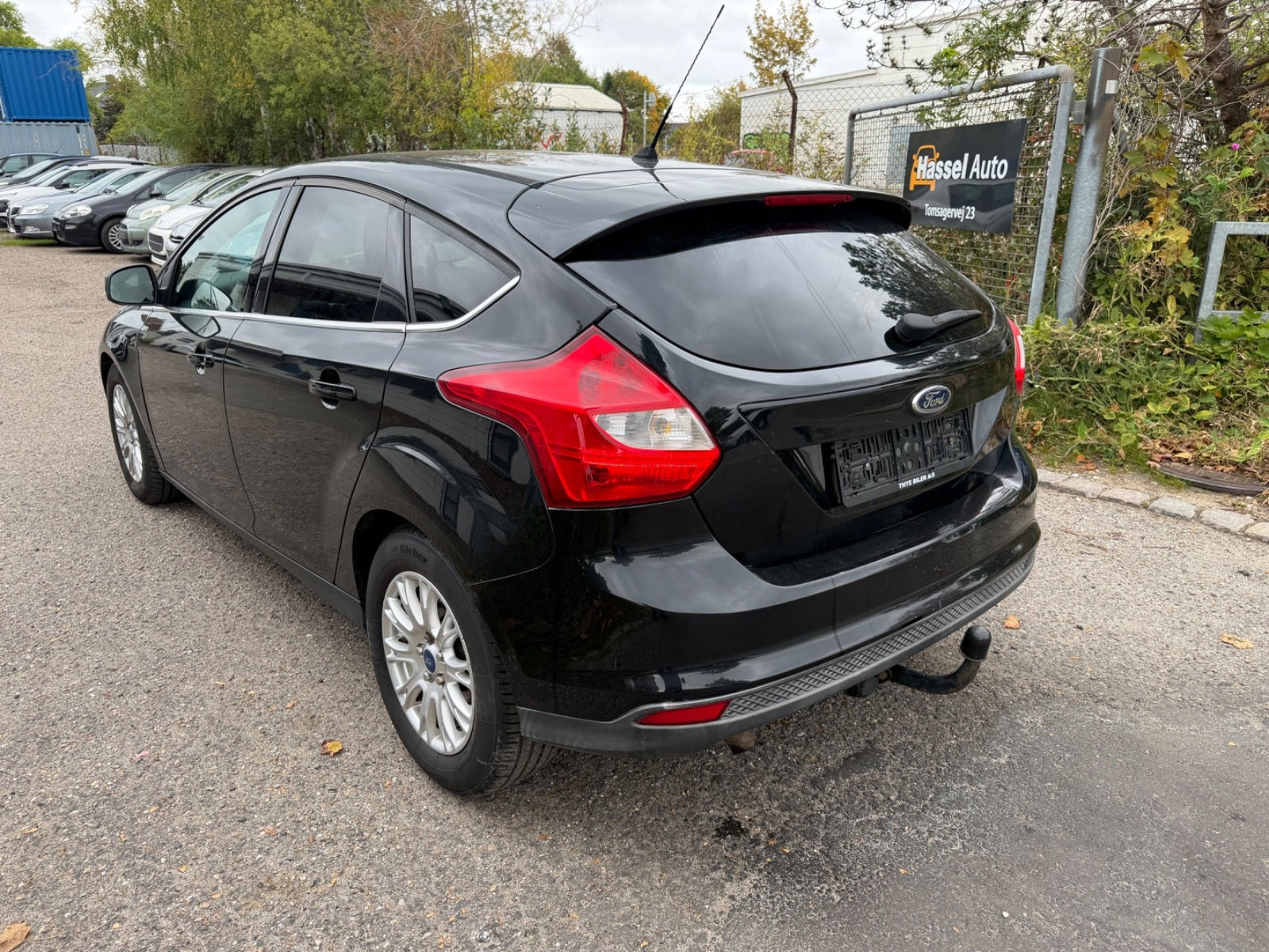 Grøn Ford Focus fra 2011