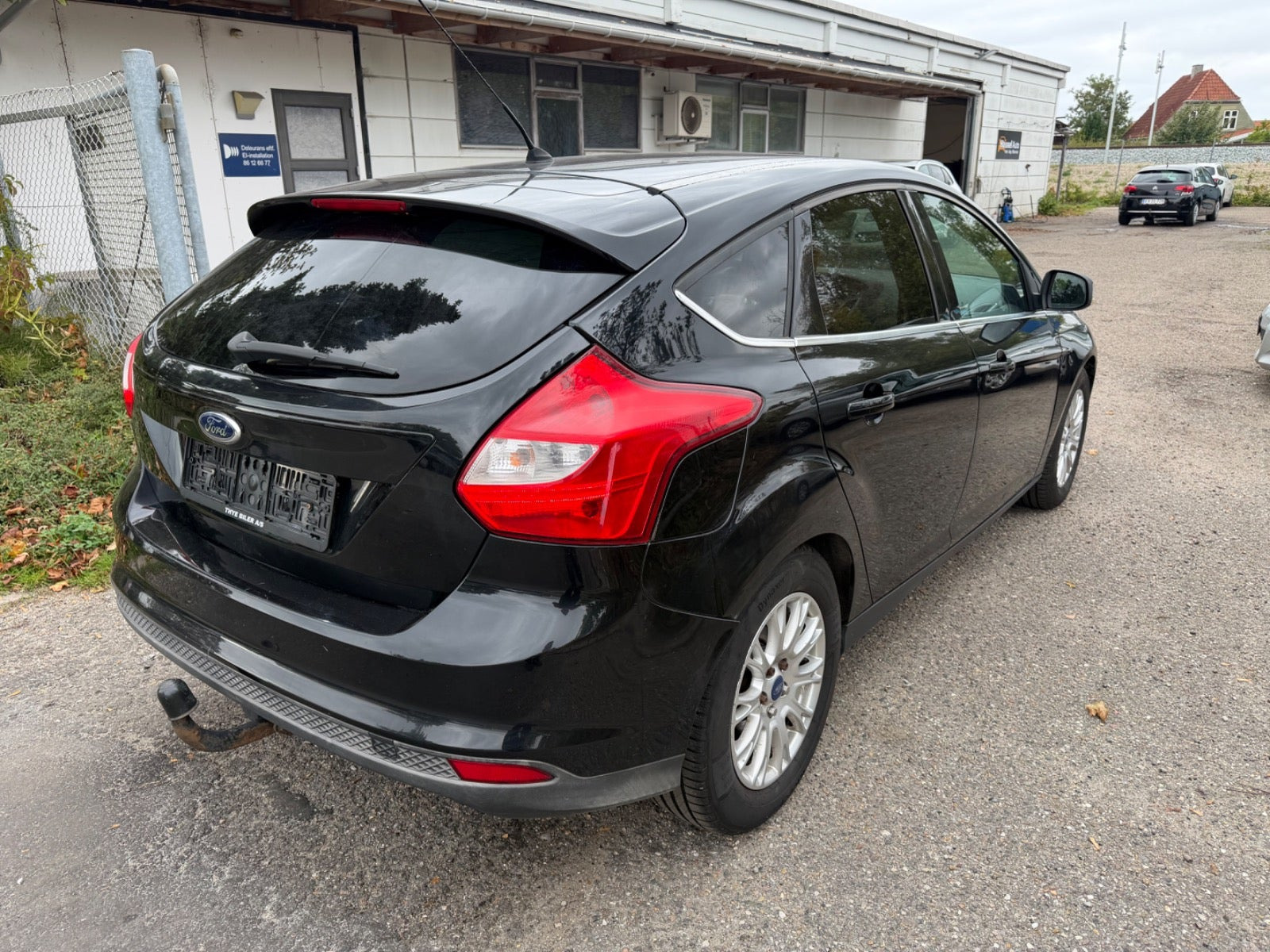 Grøn Ford Focus fra 2011