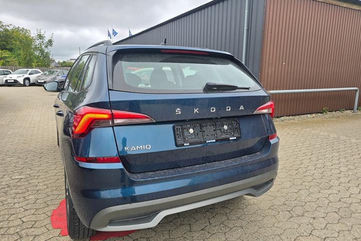 Blå Skoda Kamiq fra 2021