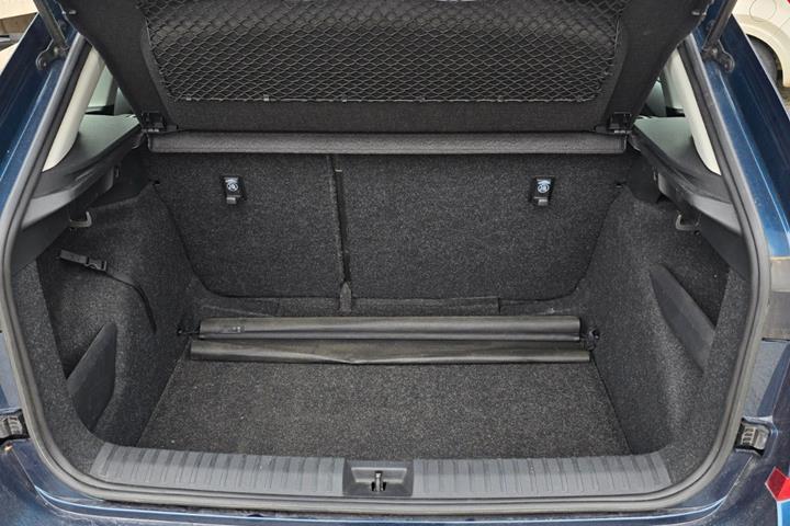 Blå Skoda Kamiq fra 2021