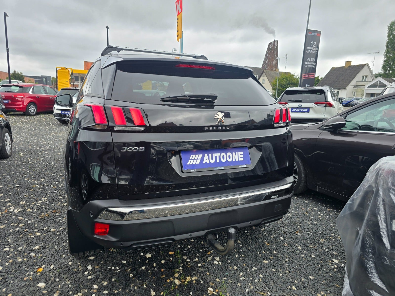 Sort Peugeot 3008 fra 2017