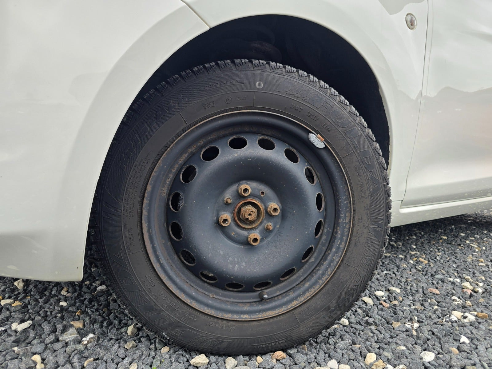 Hvid Ford Ka fra 2015