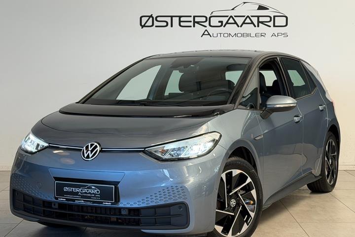Blå VW ID.3 fra 2023