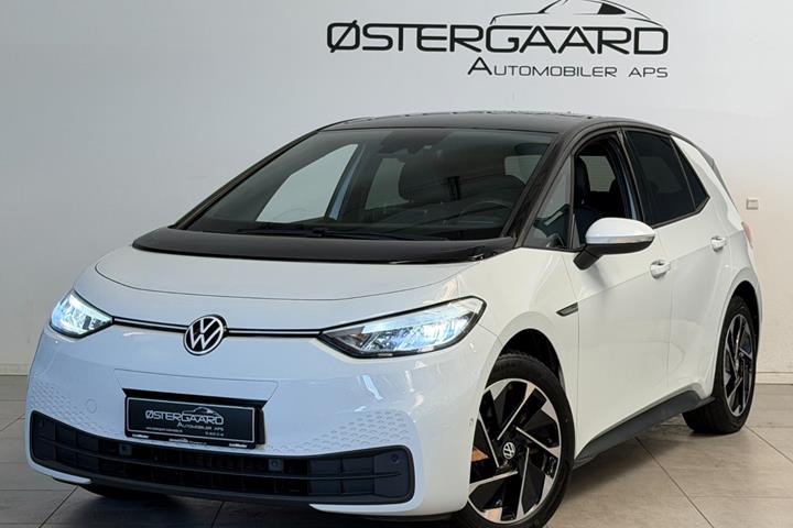 Hvid VW ID.3 fra 2023