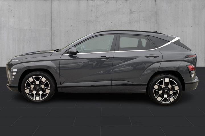 Grå Hyundai Kona fra 2024