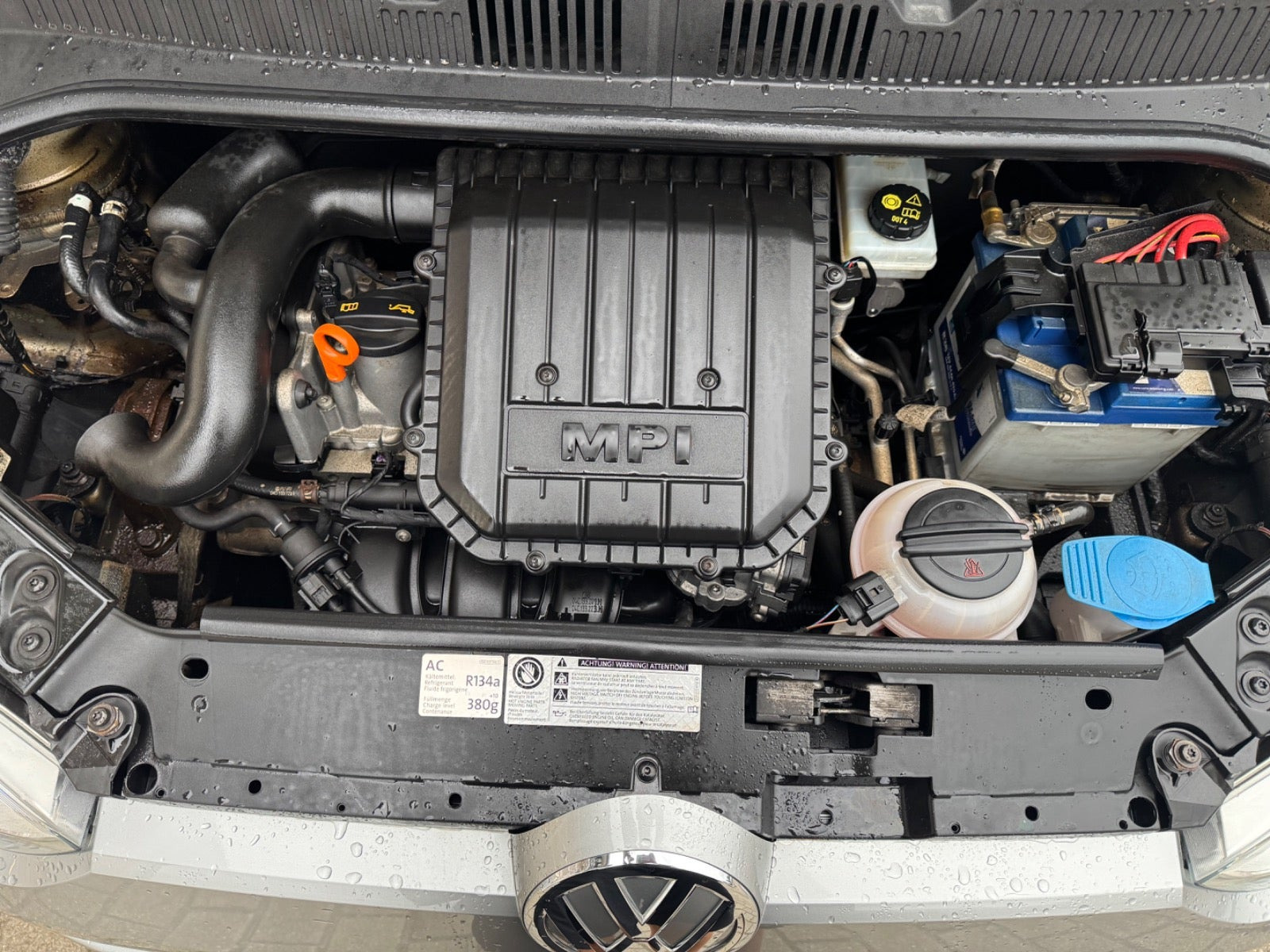 Sølv VW UP! fra 2013