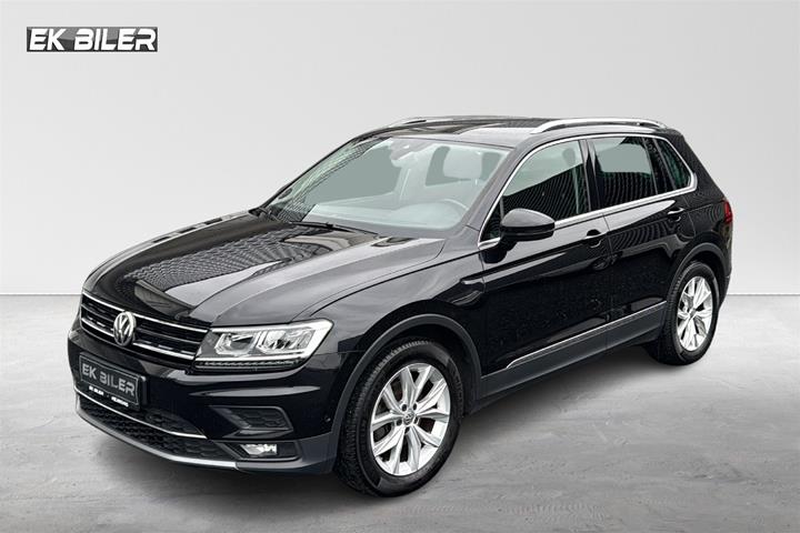 Sort VW Tiguan fra 2020