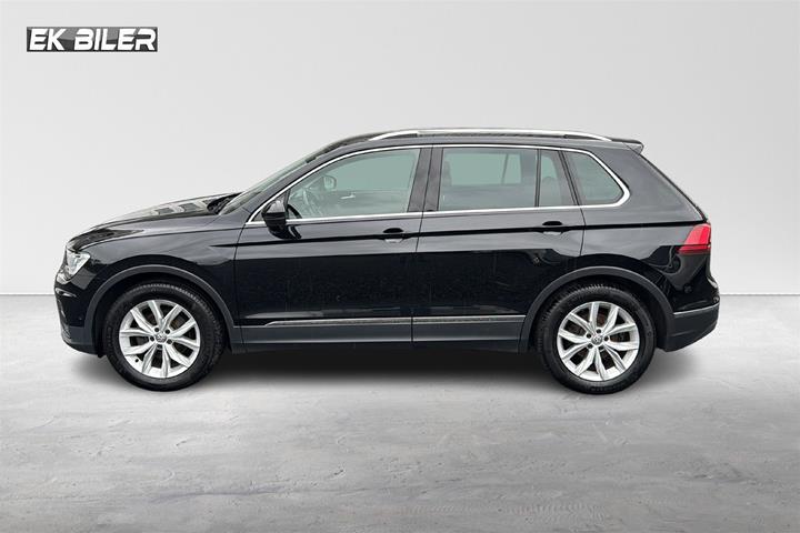 Sort VW Tiguan fra 2020