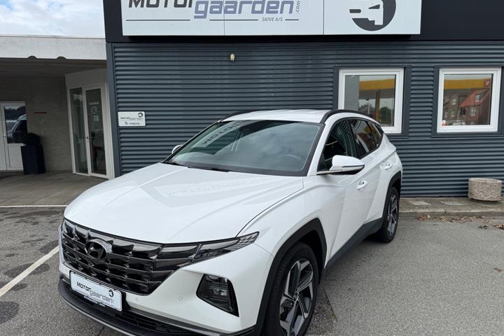 Hvid Hyundai Tucson fra 2024