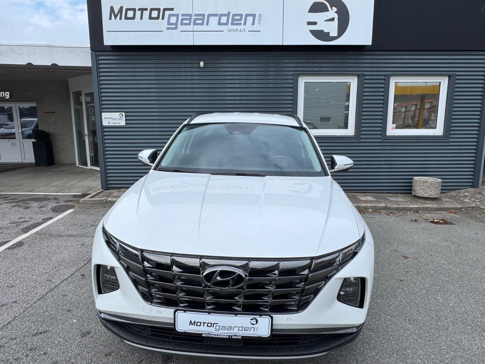 Hvid Hyundai Tucson fra 2024
