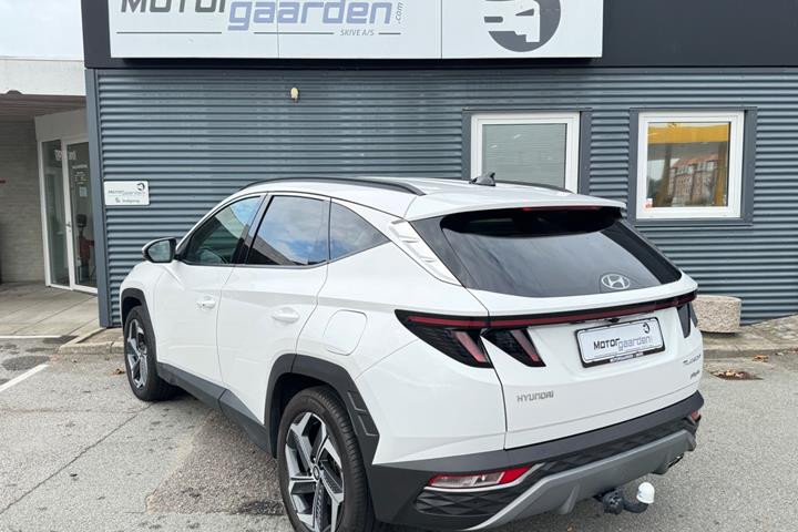 Hvid Hyundai Tucson fra 2024