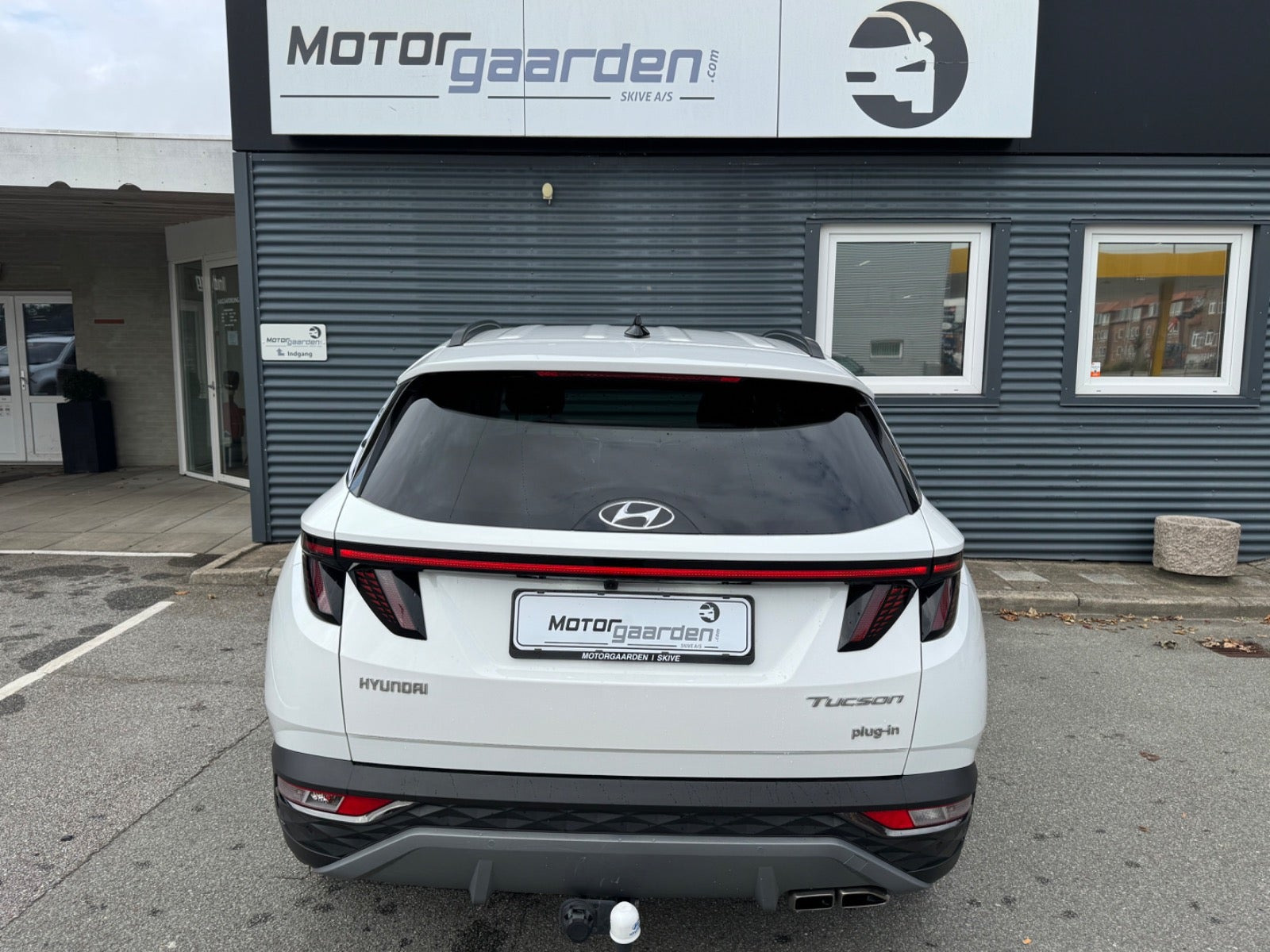 Hvid Hyundai Tucson fra 2024